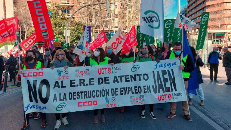 Claro rechazo de los trabajadores de Atento al ERE Claro rechazo de los trabajadores de Atento al ERE