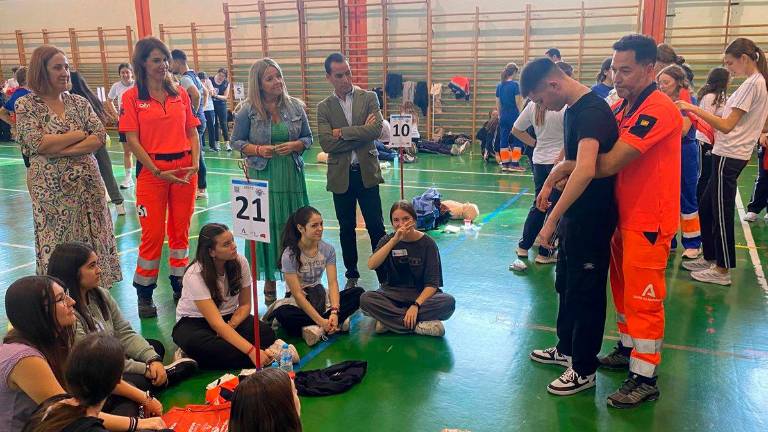Unos 1.500 jóvenes se forman en reanimación cardiopulmonar Unos 1.500 jóvenes se forman en reanimación cardiopulmonar