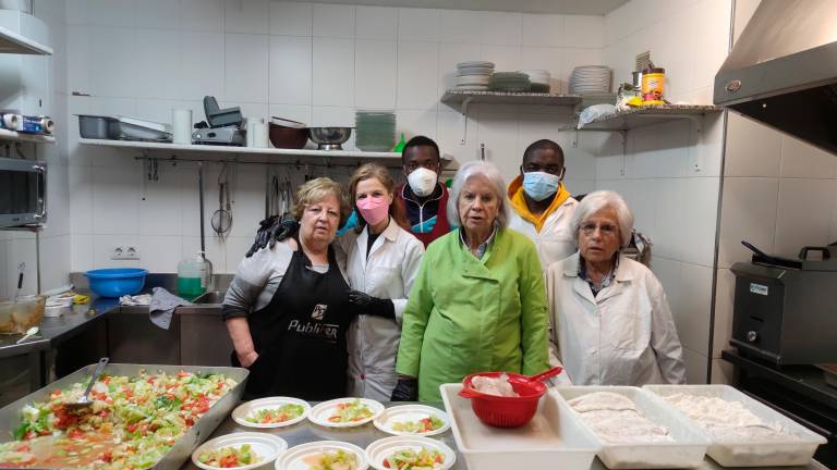 Un millón de cenas y de gracias desde el comedor de San Roque Un millón de cenas y de gracias desde el comedor de San Roque