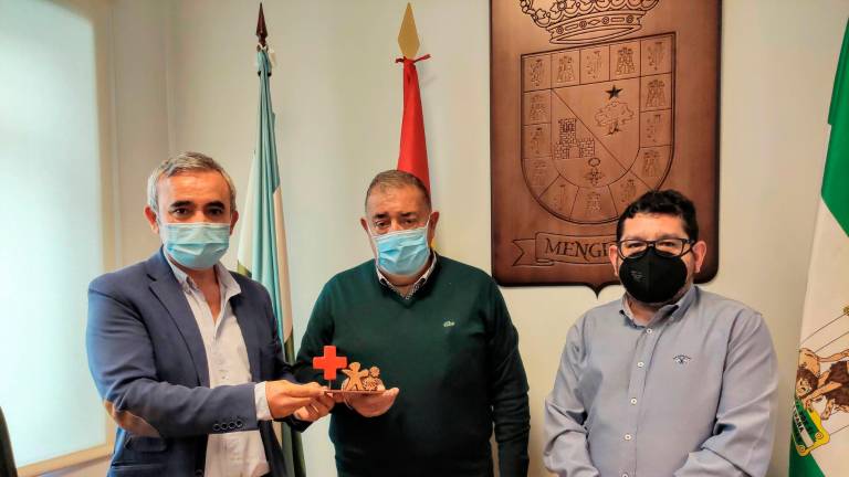 Cruz Roja reconoce al Ayuntamiento de Mengíbar su contribución a los proyectos de empleo en 2020 Cruz Roja reconoce al Ayuntamiento de Mengíbar su contribución a los proyectos de empleo en 2020