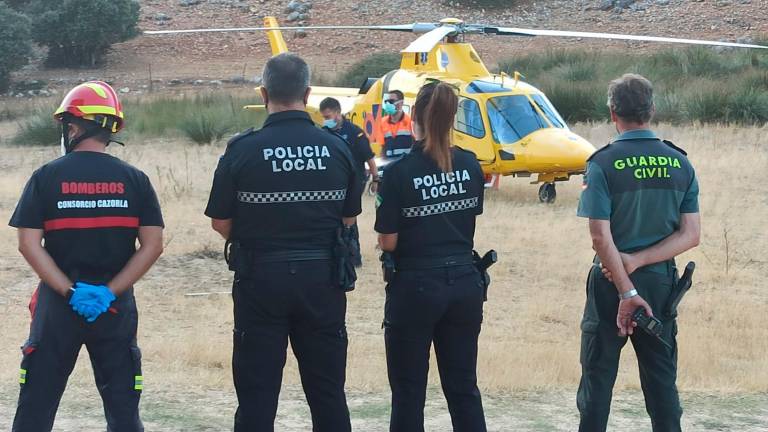 Rescate de una mujer de 62 años en la Cascada de Palomera en Santo Tomé Rescate de una mujer de 62 años en la Cascada de Palomera en Santo Tomé