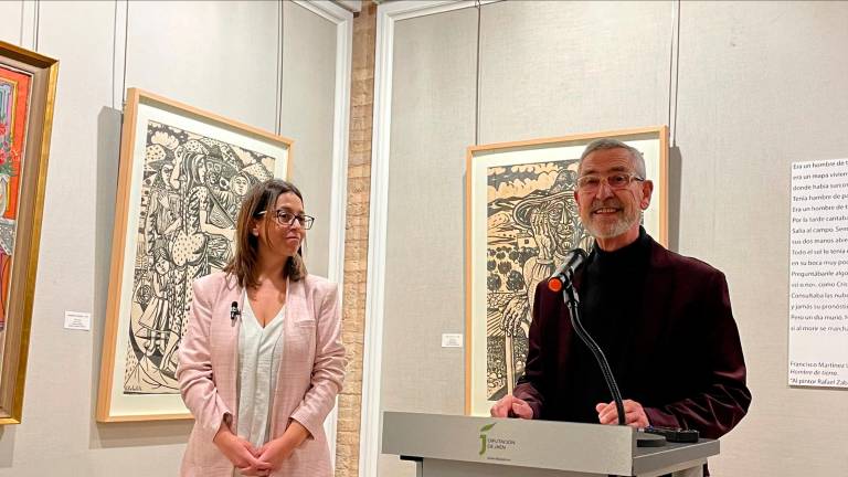 El mundo exterior e interior de Zabaleta unidos en una exposición El mundo exterior e interior de Zabaleta unidos en una exposición