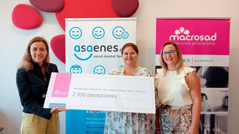 Proyecto de Macrosad para generar 2.950 plantaciones con la asociación Asaenes Salud Mental Proyecto de Macrosad para generar 2.950 plantaciones con la asociación Asaenes Salud Mental