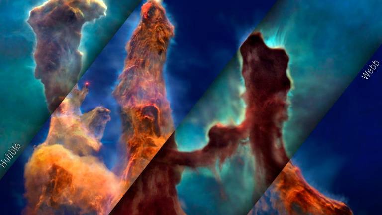 ¿Cómo es volar por la Nebulosa del Águila? ¿Cómo es volar por la Nebulosa del Águila?