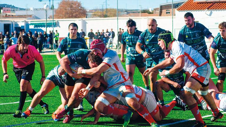 Un paso vital del Jaén Rugby para la permanencia Un paso vital del Jaén Rugby para la permanencia