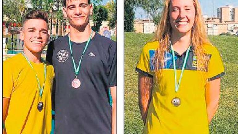 La natación jiennense triunfa en Sevilla La natación jiennense triunfa en Sevilla