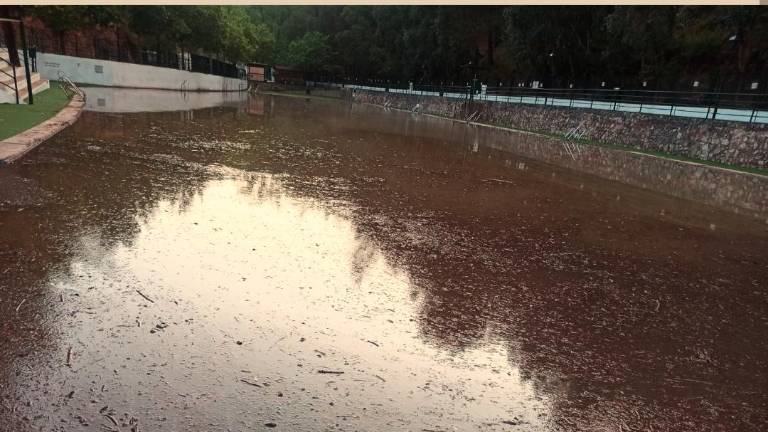 Orcera: Cómo ha amanecido la piscina de Amurjo, la más grande de Jaén Orcera: Cómo ha amanecido la piscina de Amurjo, la más grande de Jaén