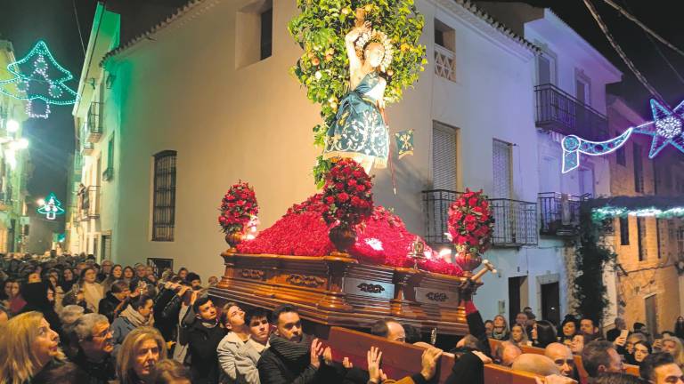 San Sebastián en La Guardia de Jaén con salvas de escopetas San Sebastián en La Guardia de Jaén con salvas de escopetas