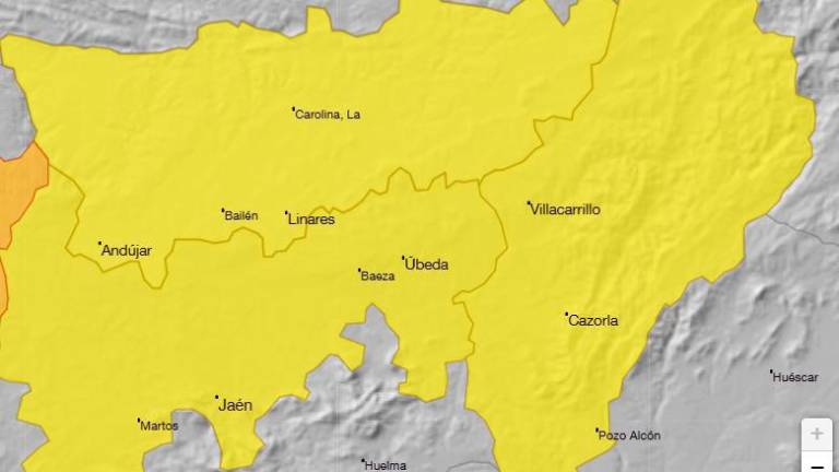 El calor no da tregua: casi toda la provincia de Jaén sigue en alerta amarilla El calor no da tregua: casi toda la provincia de Jaén sigue en alerta amarilla