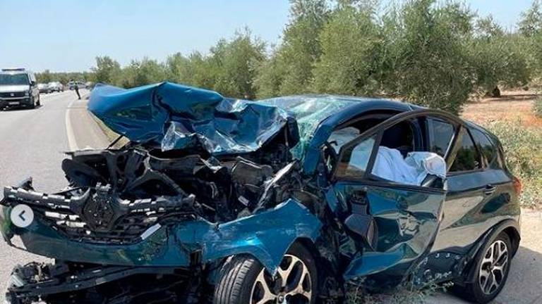 Fallece un conductor en un accidente en Jabalquinto Fallece un conductor en un accidente en Jabalquinto