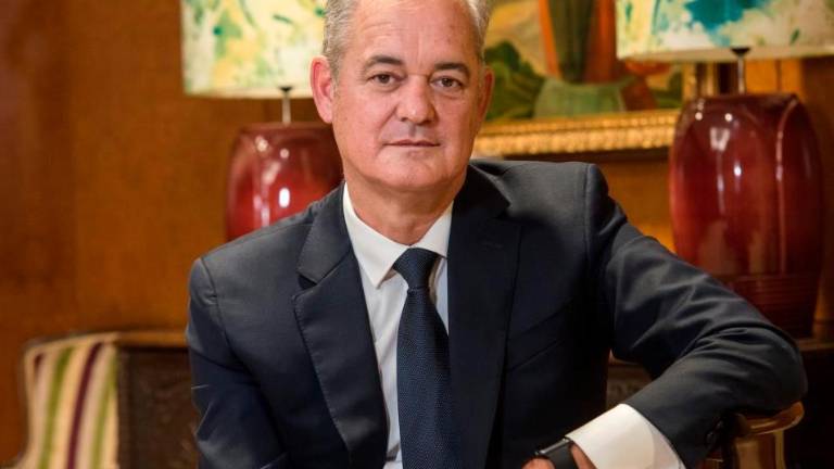 Javier García Lurueña, presidente de Caja Sur Javier García Lurueña, presidente de Caja Sur