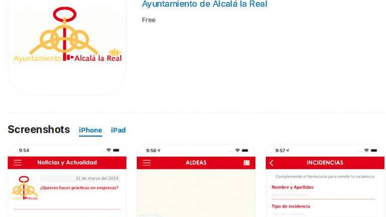 Aplicación con información municipal para el ciudadano Aplicación con información municipal para el ciudadano
