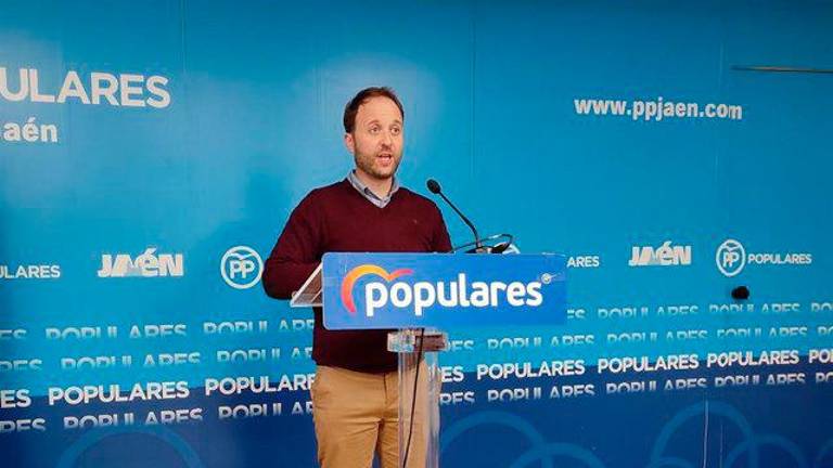 El presidente provincial del PP, Erik Domínguez, abandona su acta de concejal en la capital El presidente provincial del PP, Erik Domínguez, abandona su acta de concejal en la capital