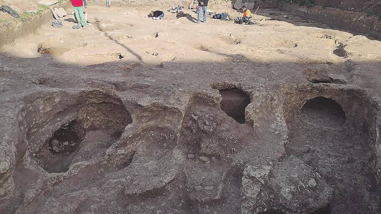 Encuentran interesantes hallazgos en una excavación arqueológica Encuentran interesantes hallazgos en una excavación arqueológica