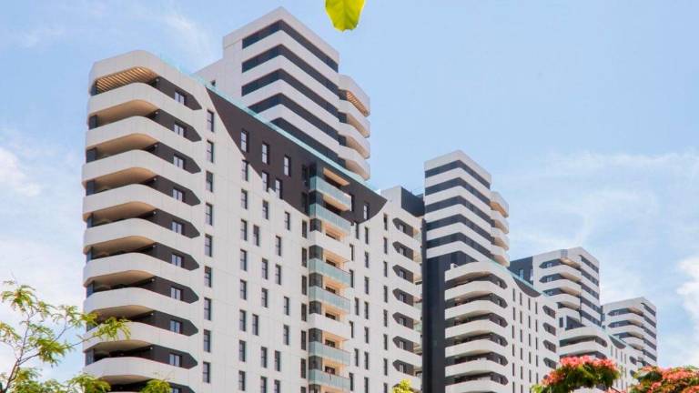 Vialterra culmina el complejo residencial Sky Homes de Valencia de 417 viviendas Vialterra culmina el complejo residencial Sky Homes de Valencia de 417 viviendas