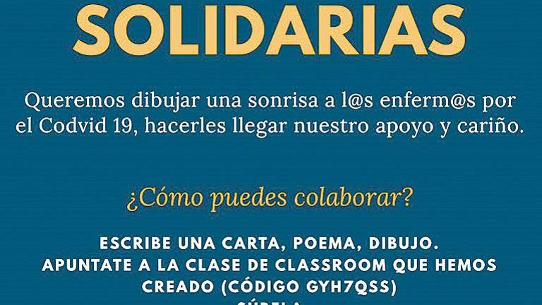 El instituto Fernando III convoca una iniciativa solidaria con los enfermos El instituto Fernando III convoca una iniciativa solidaria con los enfermos