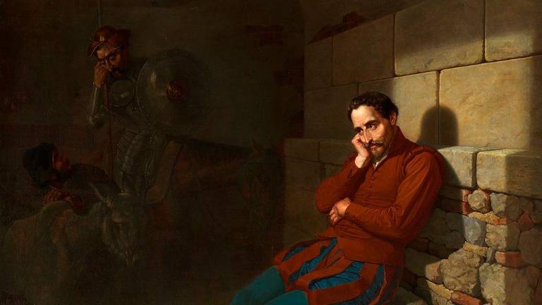 Cervantes fue recaudador de grano en Jaén y el Archivo Histórico expone una de sus escrituras de puño y letra Cervantes fue recaudador de grano en Jaén y el Archivo Histórico expone una de sus escrituras de puño y letra
