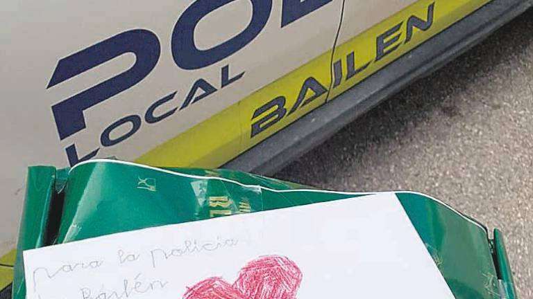 Un niño de Bailén agradece por carta la labor de la Policía Local