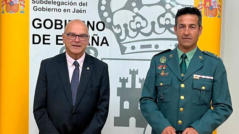 Manuel Hernández, nuevo capitán del Subsector de Tráfico de la Guardia Civil de Jaén Manuel Hernández, nuevo capitán del Subsector de Tráfico de la Guardia Civil de Jaén
