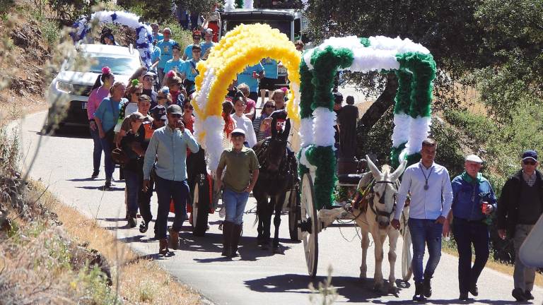Desde Santa Elena hasta La Aliseda con alegría y devoción por San Isidro Desde Santa Elena hasta La Aliseda con alegría y devoción por San Isidro