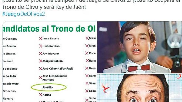 Joselito es el nuevo rey de Sabiote Joselito es el nuevo rey de Sabiote