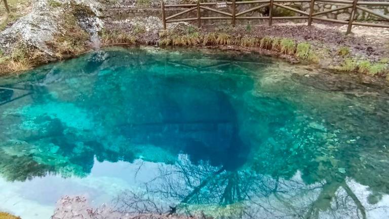 El nacimiento del río Segura vuelve a la vida con las lluvias El nacimiento del río Segura vuelve a la vida con las lluvias