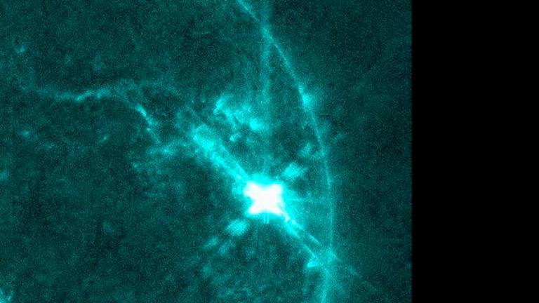 La llamarada más potente del Sol que se haya visto desde 2017 La llamarada más potente del Sol que se haya visto desde 2017