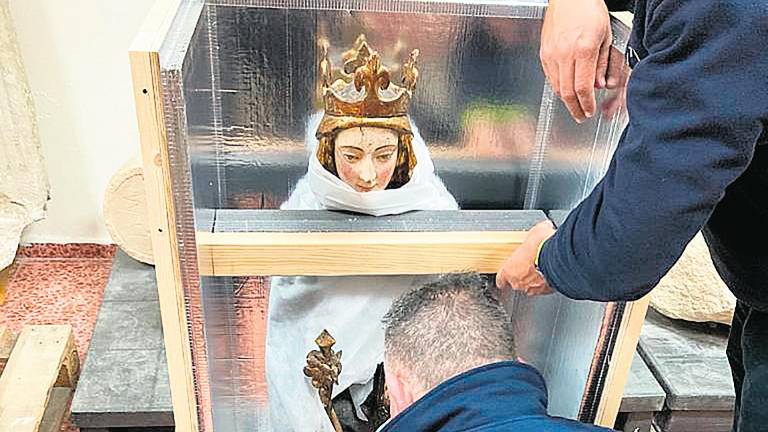 Un Juzgado de La Carolina devuelve una Virgen incautada en Marbella Un Juzgado de La Carolina devuelve una Virgen incautada en Marbella