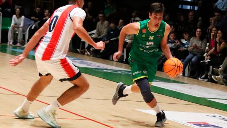 Pablo Sánchez disfruta otra vez con el Básket Albacete Pablo Sánchez disfruta otra vez con el Básket Albacete