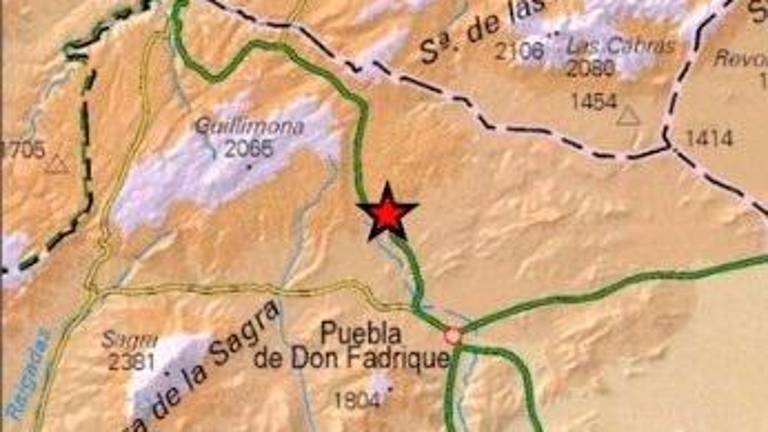 Terremoto de 3,6 grados, sin daños, en Puebla de Don Fadrique Terremoto de 3,6 grados, sin daños, en Puebla de Don Fadrique