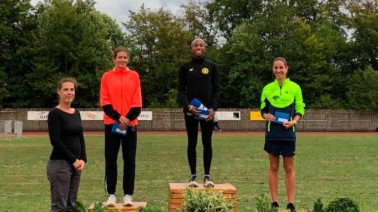 Natalia Romero se queda a 9 centésimas de batir su marca de 800 en Luxemburgo Natalia Romero se queda a 9 centésimas de batir su marca de 800 en Luxemburgo