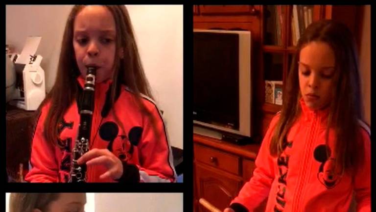 Valeria, una niña que ve la vida a través de la música Valeria, una niña que ve la vida a través de la música