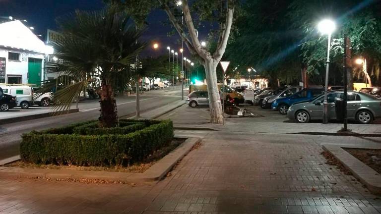 Nuevas luminarias LED en el entorno de Colón y Las Vistillas