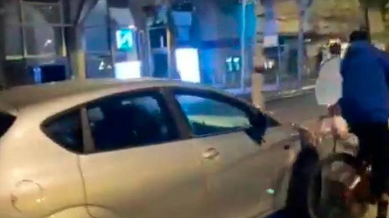 Un atropello a ciclistas en pleno centro de Madrid con el conductor a la fuga Un atropello a ciclistas en pleno centro de Madrid con el conductor a la fuga