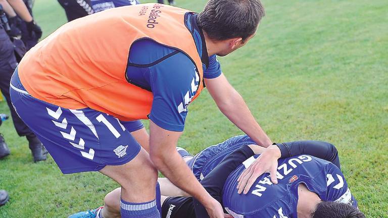 El descenso al pozo empezó con ocho minutos de locura El descenso al pozo empezó con ocho minutos de locura