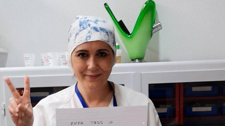 Juana Cruz reprueba el cese de su contrato en el geriátrico Juana Cruz reprueba el cese de su contrato en el geriátrico