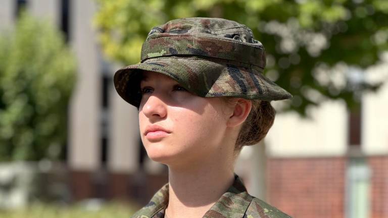 Primeras imágenes de la Princesa Leonor en la Academia General Militar de Zaragoza Primeras imágenes de la Princesa Leonor en la Academia General Militar de Zaragoza