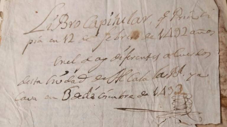 Alcalá la Real restaurará su libro de actas de 1492 Alcalá la Real restaurará su libro de actas de 1492