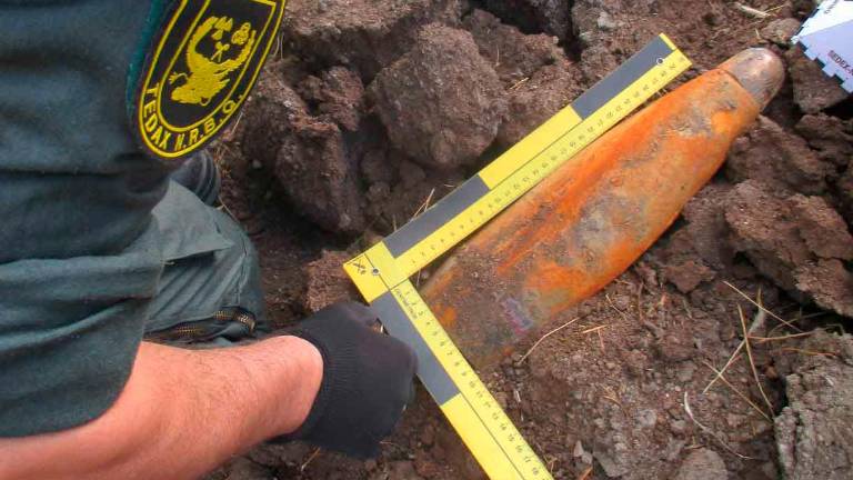 Investigación por el hallazgo de una bomba en Santa Elena Investigación por el hallazgo de una bomba en Santa Elena