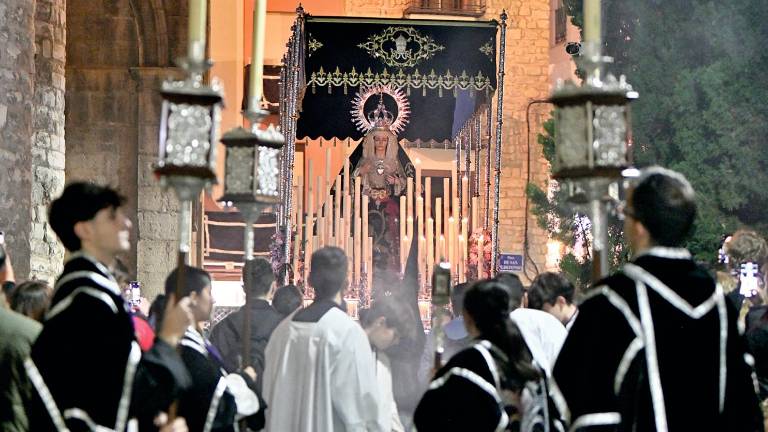 La Soledad enmudece las calles de la feligresía La Soledad enmudece las calles de la feligresía