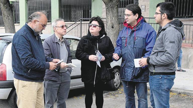 De campaña en cada esquina