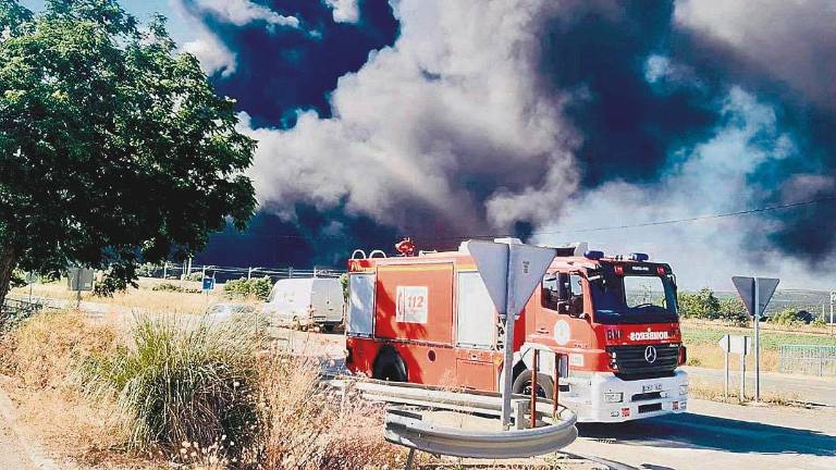 Preocupación por el impacto del gran incendio de Espeluy Preocupación por el impacto del gran incendio de Espeluy