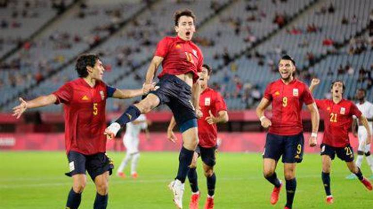 Rafa Mir mete a España en semifinales Rafa Mir mete a España en semifinales