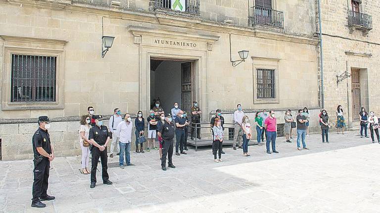 Acto en recuerdo a la memoria de las víctimas del coronavirus