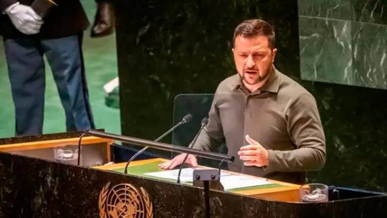 Zelenski advierte de que “muchos escaños” de la ONU quedarán vacíos en el futuro si Rusia triunfa Zelenski advierte de que “muchos escaños” de la ONU quedarán vacíos en el futuro si Rusia triunfa
