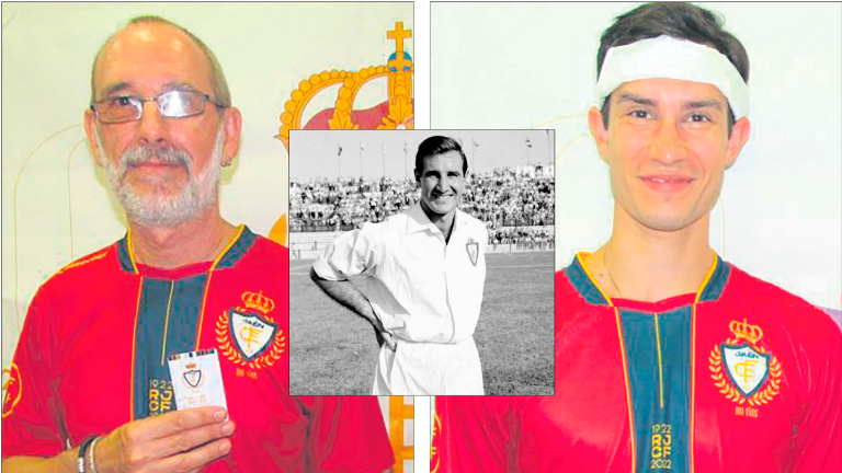 Visita llena de recuerdos en torno a una leyenda del Real Jaén Visita llena de recuerdos en torno a una leyenda del Real Jaén