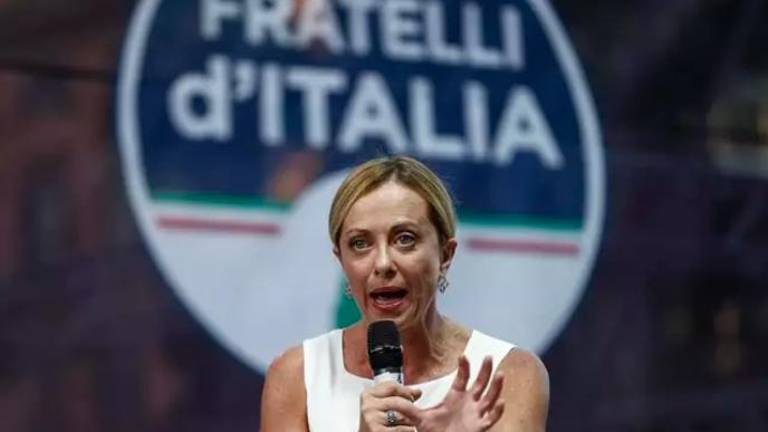 El principal partido de la derecha italiana recupera el lema fascista “Dios, patria y familia” El principal partido de la derecha italiana recupera el lema fascista “Dios, patria y familia”