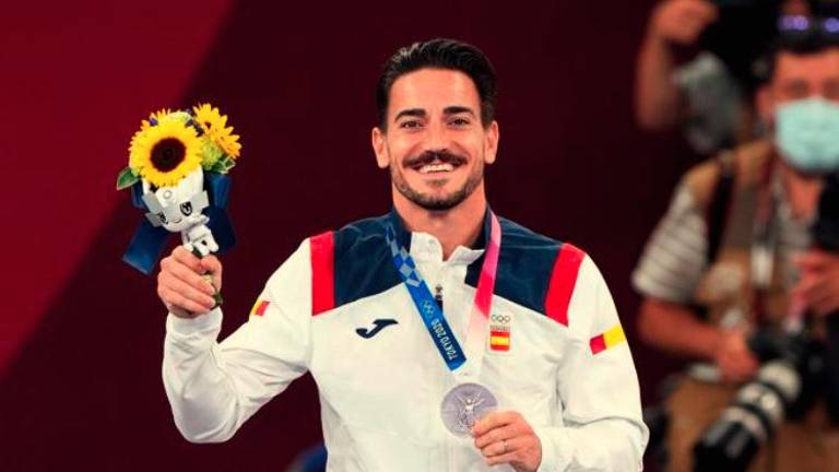 Damián Quintero, plata en kata y decimotercera medalla para España Damián Quintero, plata en kata y decimotercera medalla para España