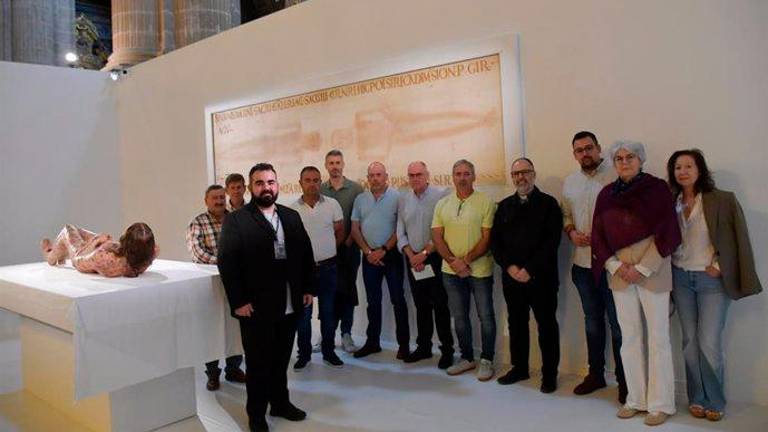 La sábana santa de Noalejo será restaurada y expuesta al público La sábana santa de Noalejo será restaurada y expuesta al público