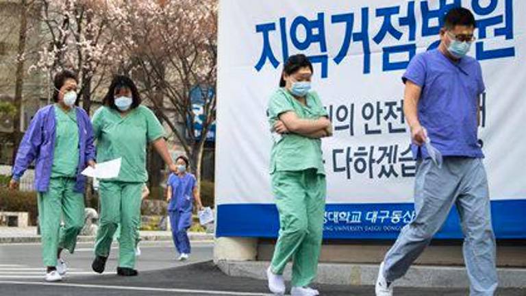El mayor rebrote de los últimos cinco meses, en Corea del Sur El mayor rebrote de los últimos cinco meses, en Corea del Sur